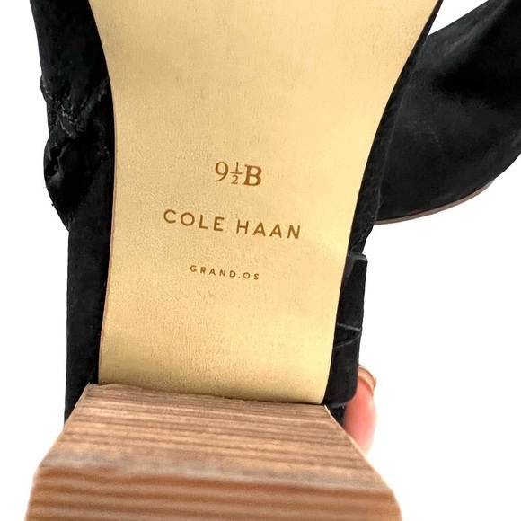 Cole Haan Calixta Leather Ankle Booties - Size 9.5 - Picture 10 of 10